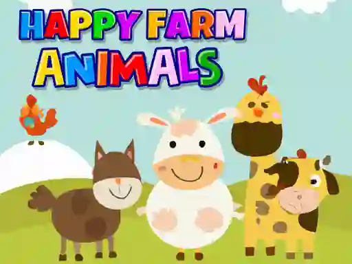 Mäng Happy Farm Animals Internetis