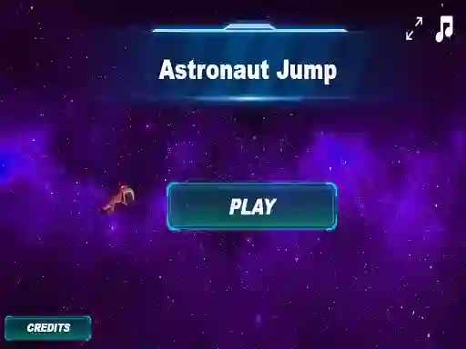 Mäng Astronaut Jump Internetis