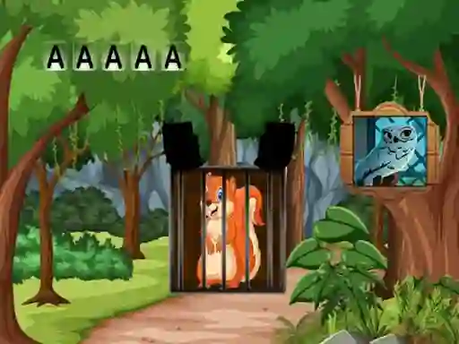 Mäng Rescue The Cute Squirrel Internetis