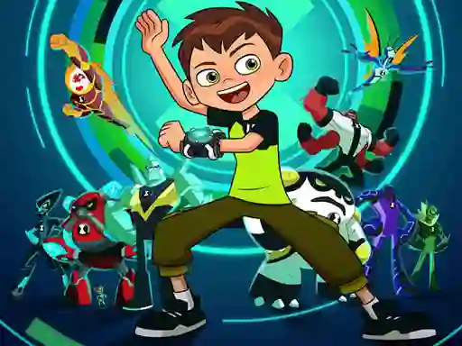Mäng Ben 10 Memory Internetis