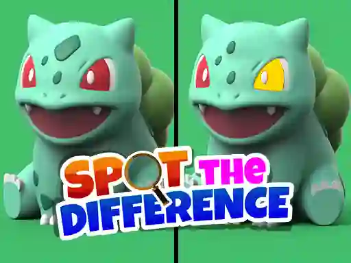 Mäng Pokimon Spot the differences Internetis