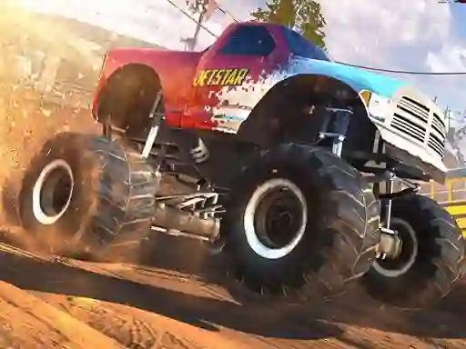 Mäng Monster Truck Supra Race Internetis