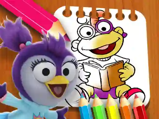 Mäng Muppet Babies Coloring Book Internetis