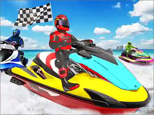 Mäng Water Boat Racing Internetis