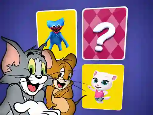 Mäng Tom and Jerry Memory Card Match Internetis