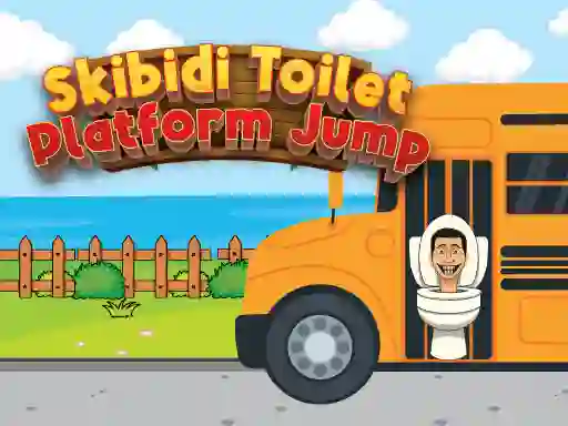 Mäng Skibidi Toilet Platform Jump Internetis