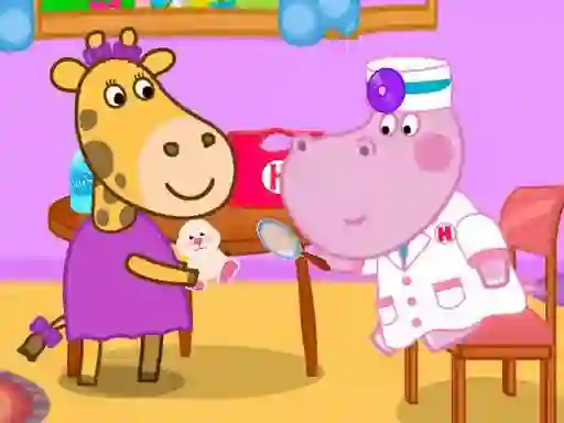 Mäng Hippo Toy Doctor Sim Internetis