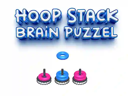 Mäng Hoop Stack Brain Puzzle Game Internetis