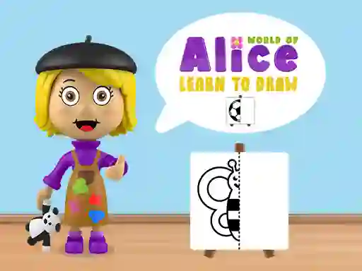 Mäng World of Alice Learn to Draw Internetis