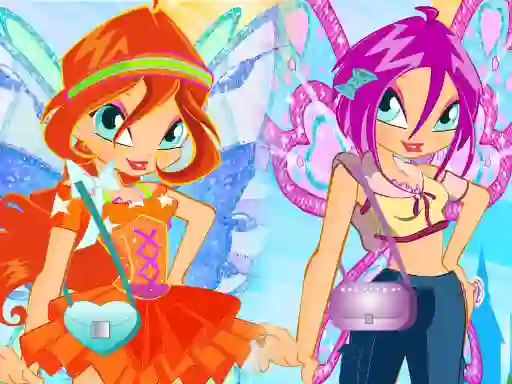 Mäng Winx Stylish Dress Internetis