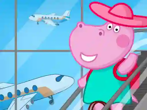 Mäng Hippo Family Airport Adventure Internetis