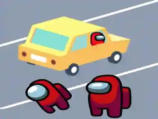 Mäng Among Us Car Race Internetis