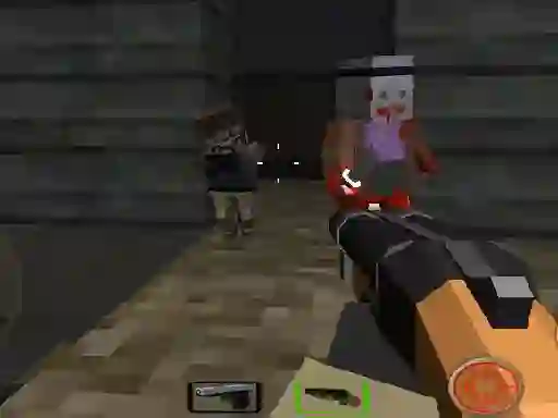 Mäng PGA6 Zombie Arena 3D Survival Internetis