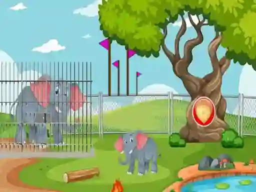 Mäng Rescue The Elephant Calf 2 Internetis
