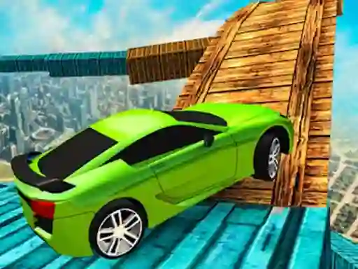 Mäng Old Car Stunt Sim Internetis