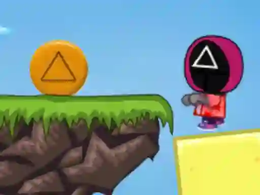 Mäng Squid Gamer Collect Candy 2D Internetis