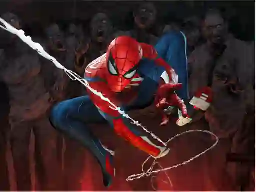 Mäng Spiderman Vs Zombie Internetis