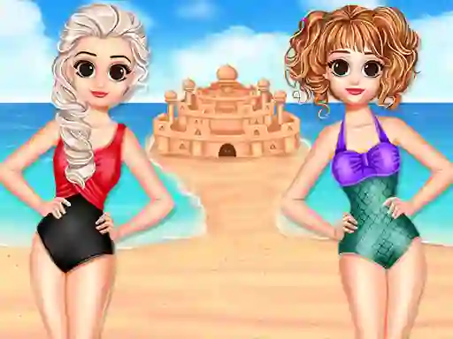 Mäng Princess Summer Sand Castle Internetis