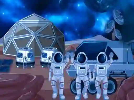 Mäng Space Girl Escape Internetis