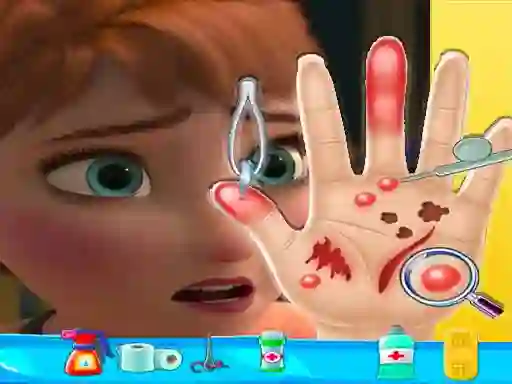 Mäng Anna hand doctor Internetis