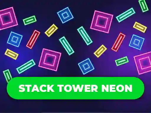 Mäng Stack Tower Neon: Keep Blocks Balance Internetis
