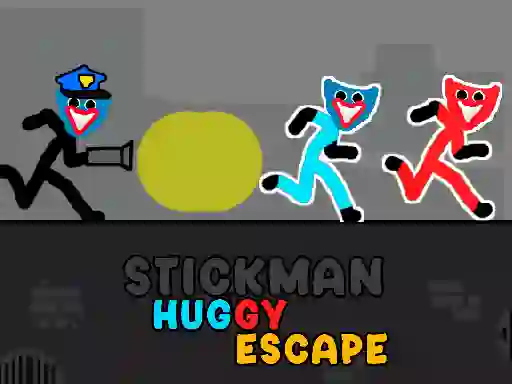 Mäng Stickman Huggy Escape Internetis