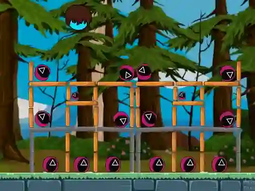 Mäng Angry Shoot Squid Game Internetis