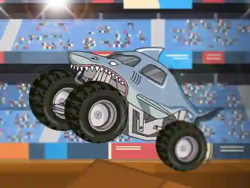 Mäng Monster Truck Race Arena Internetis