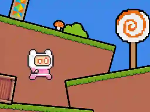 Mäng Pink Rush Speedrun Platformer Internetis