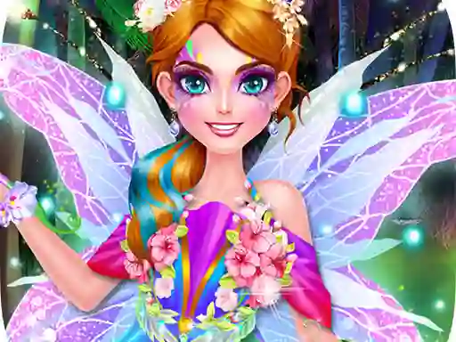 Mäng Fairy Magic Makeover Salon Spa Internetis