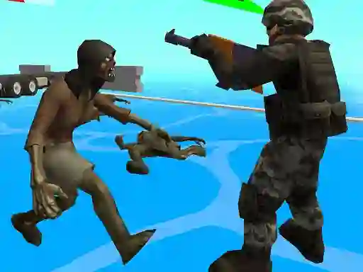 Mäng Zombie Wars TopDown Survival Internetis