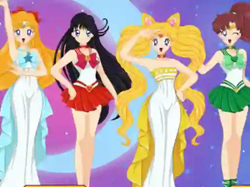 Mäng Sailor Moon Character Creator Internetis