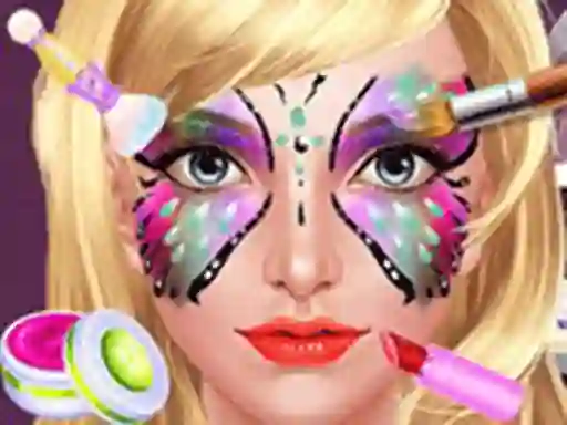 Mäng Face Paint Salon Internetis