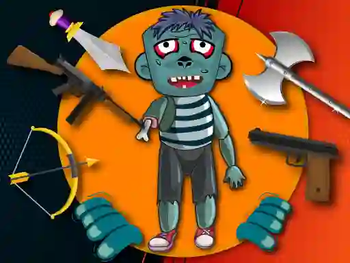 Mäng Kick The Zombie Internetis