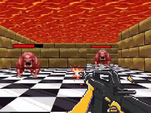 Mäng Retro FPS Escape Internetis