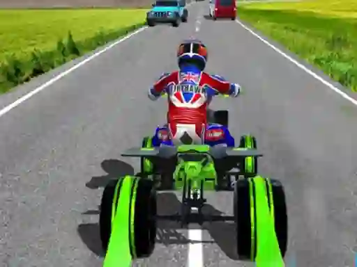 Mäng Quad ATV Traffic Racer Internetis