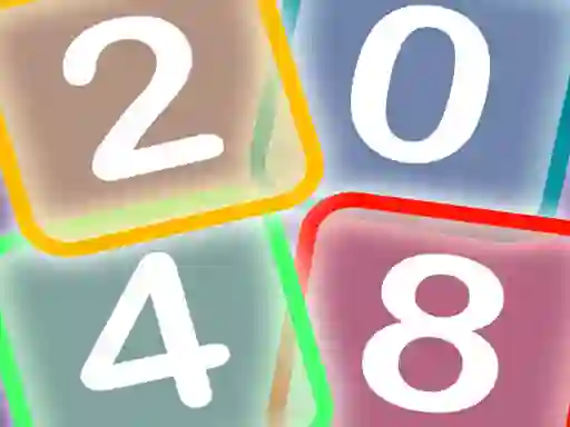 Mäng Neon Game 2048 Internetis