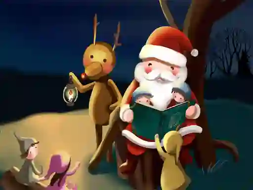 Mäng Merry Christmas Puzzles Internetis