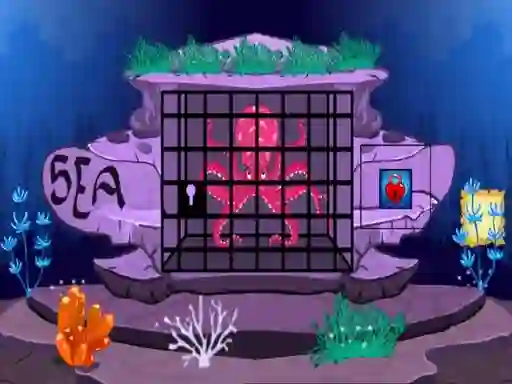 Mäng Octopus Escape Internetis
