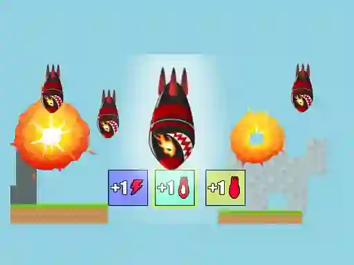 Mäng Rocket Evolution Destroy the Map! Internetis