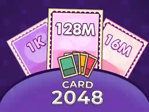 Mäng Merge Card 2048 Internetis