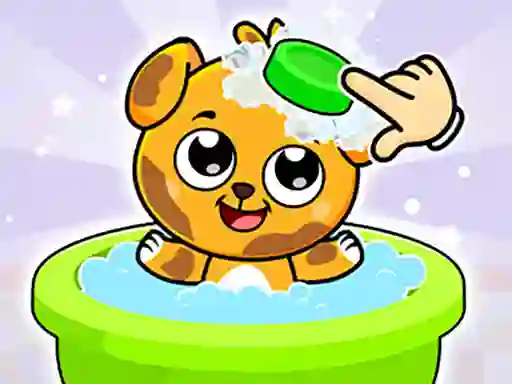Mäng Cute Baby Pet Care Internetis
