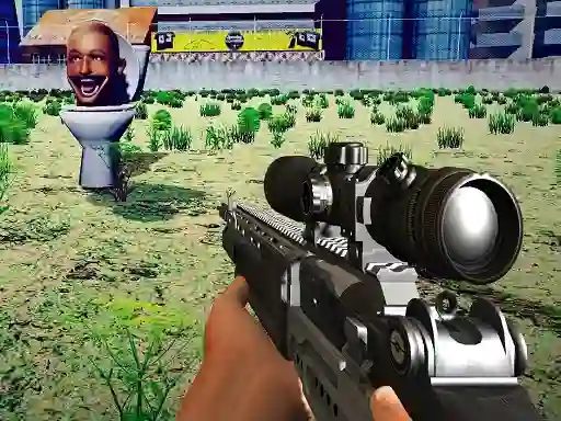Mäng Sniper Hunting Skibidi Toilet Internetis