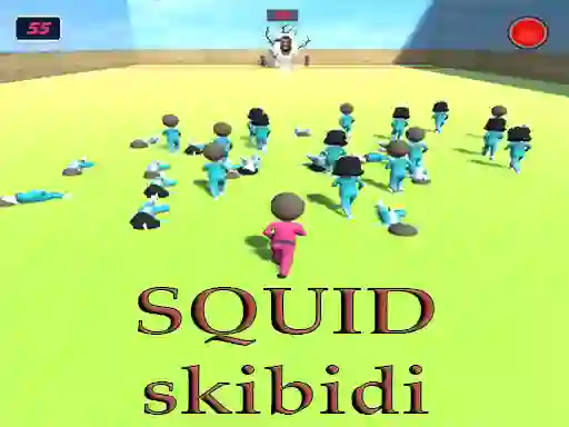Mäng SQUID SKIBIDI Internetis