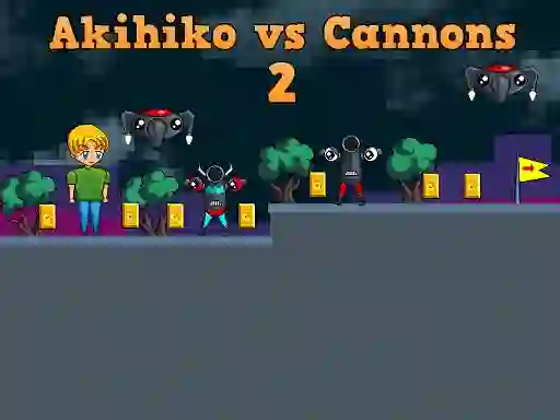Mäng Akihiko vs Cannons 2 Internetis