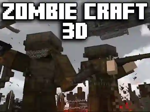 Mäng Zombie Craft 3d Internetis