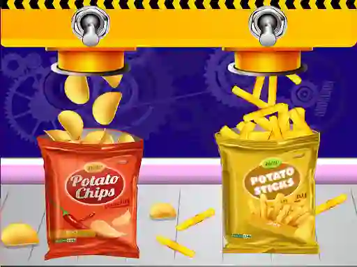 Mäng Potato Chips making Internetis