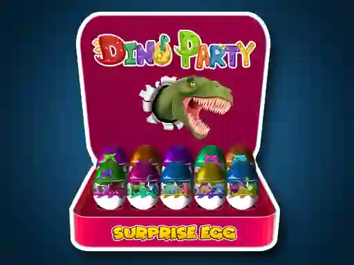 Mäng Surprise Egg: Dino Party Internetis