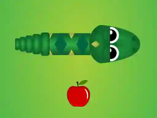 Mäng Snake Eats Apple Internetis