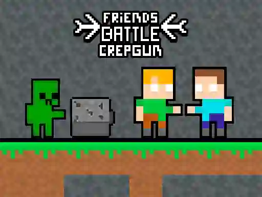 Mäng Friends Battle Crepgun Internetis